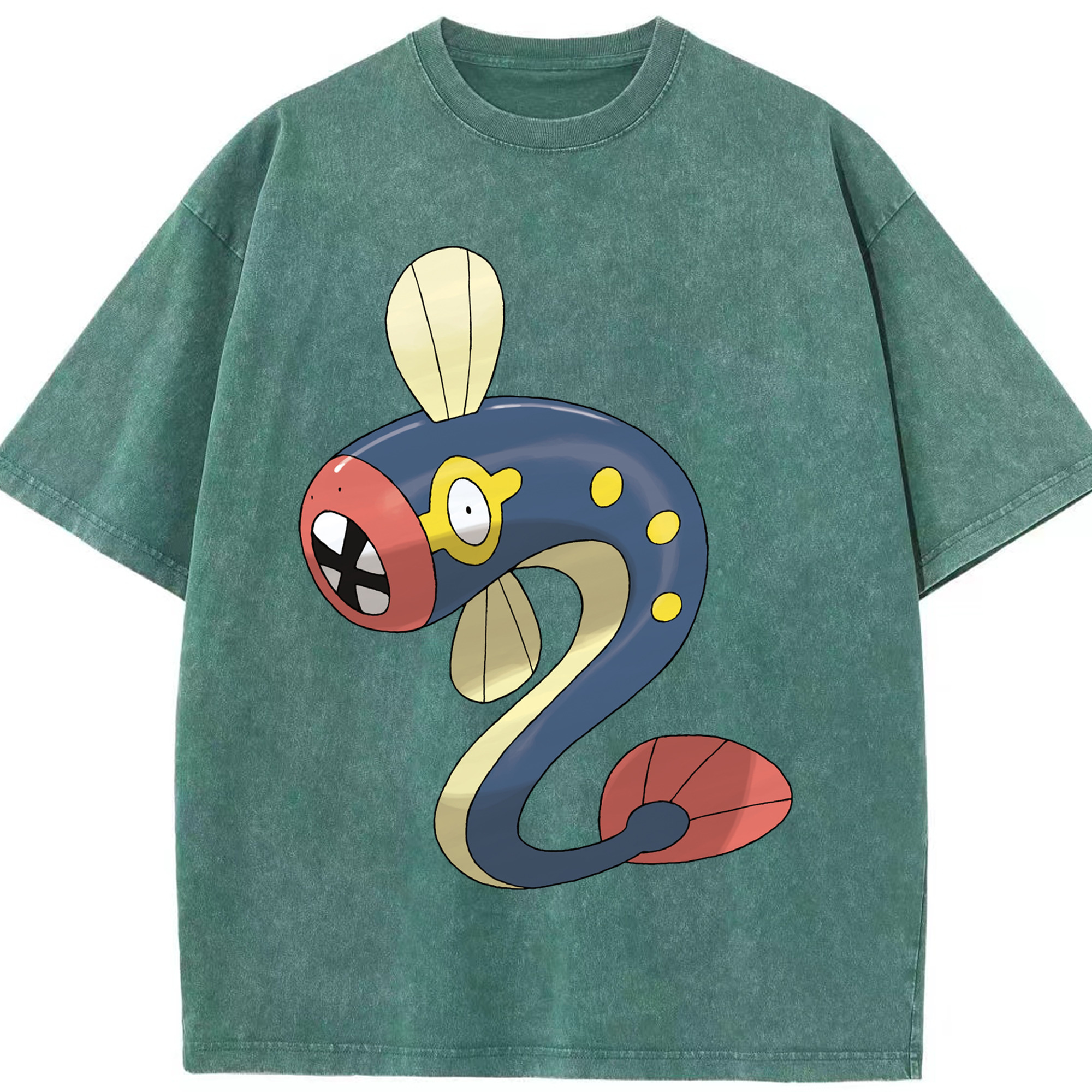 （画像用） ポケットモンスター Pokémon 綿100% ヴィンテージ風 半袖Tシャツ（フロントプリント）